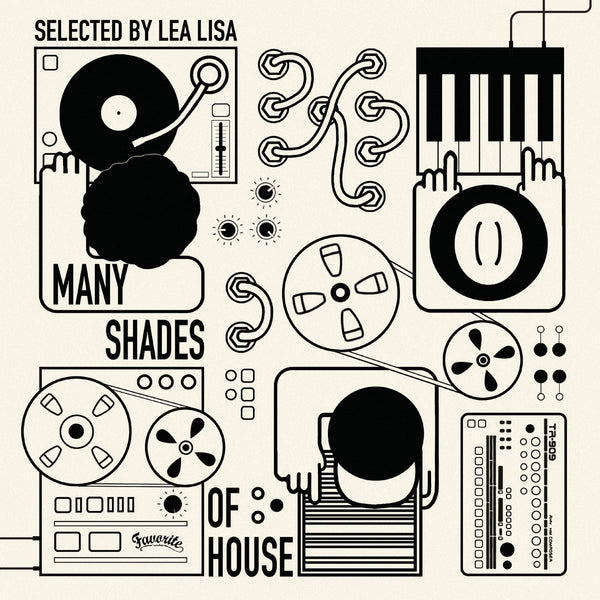 Many Shades Of House (Selected by LEA LISA) (New 2LP)