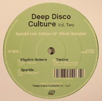Deep Disco Culture Vol. Two (Underground Disco Rarities & Future Club Classics) (New 12")