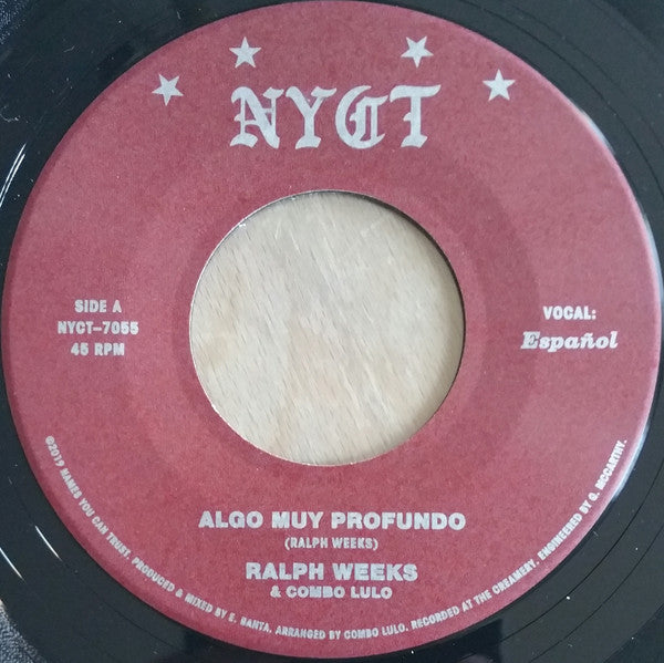 Algo Muy Profundo / Something Deep Inside (New 7")