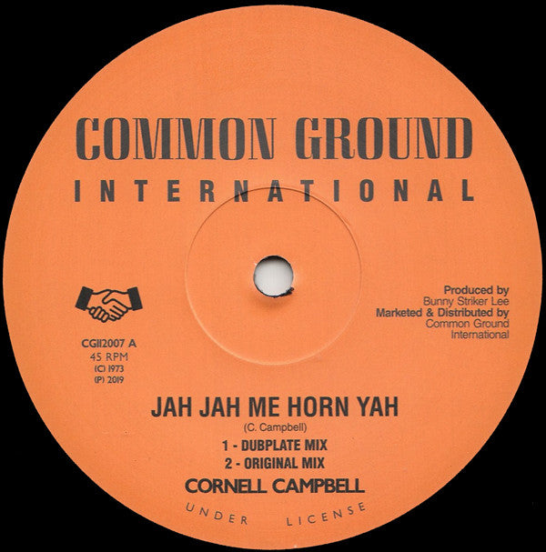Jah Jah Me Horn Yah (New 12")