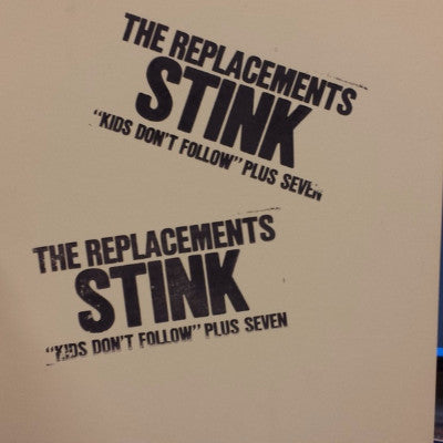 Stink ("Kids Don't Follow" Plus Seven) (New 12")
