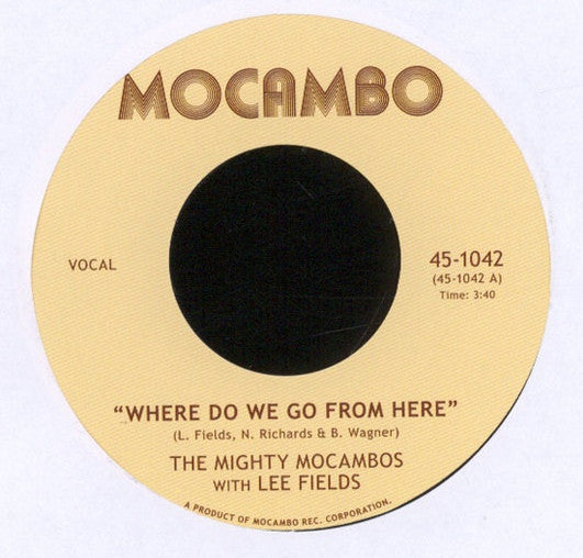 Where Do We Go From Here (New 7")
