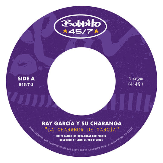 La Charanga de García b/w Para Ti (New 7")