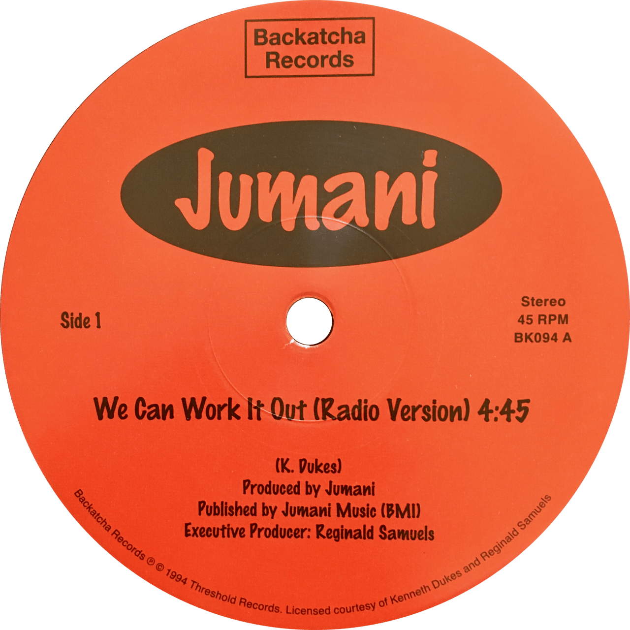 We Can Work It Out (New 12")