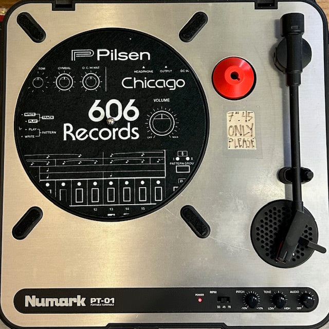 606 Records Slipmat 7"