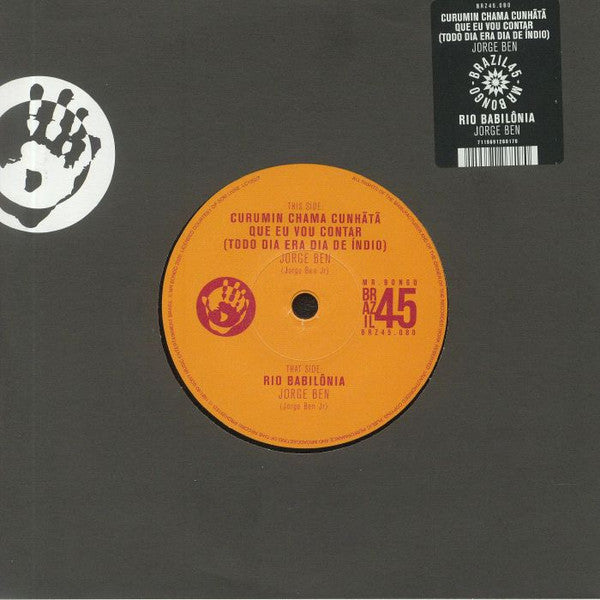 Curumin Chama Cunhã Tã Que Eu Vou Contar (Todo Dia Era Dia De Indio) (New 7")