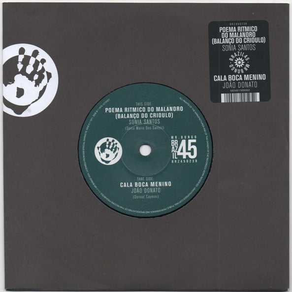 Poema Ritmico Do Malandro (Balanço Do Crioulo) / Cala Boca Menino (New 7")