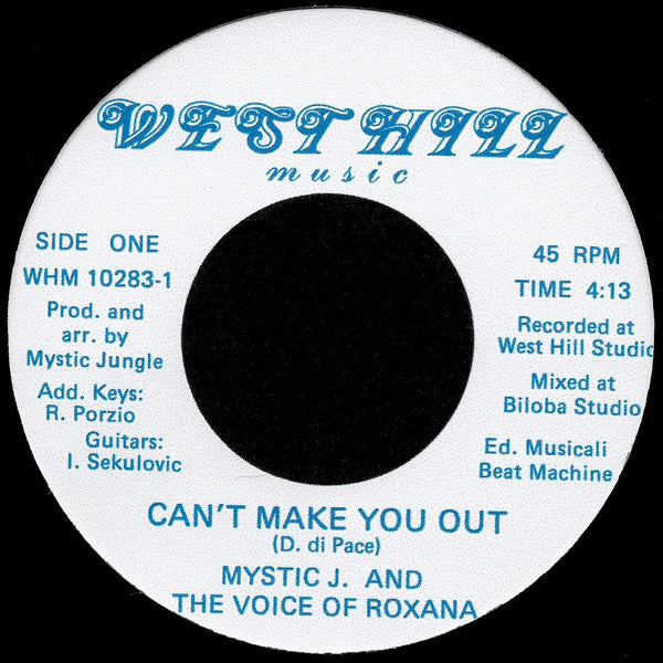 Can't Make You Out / Mountain River (New 7")