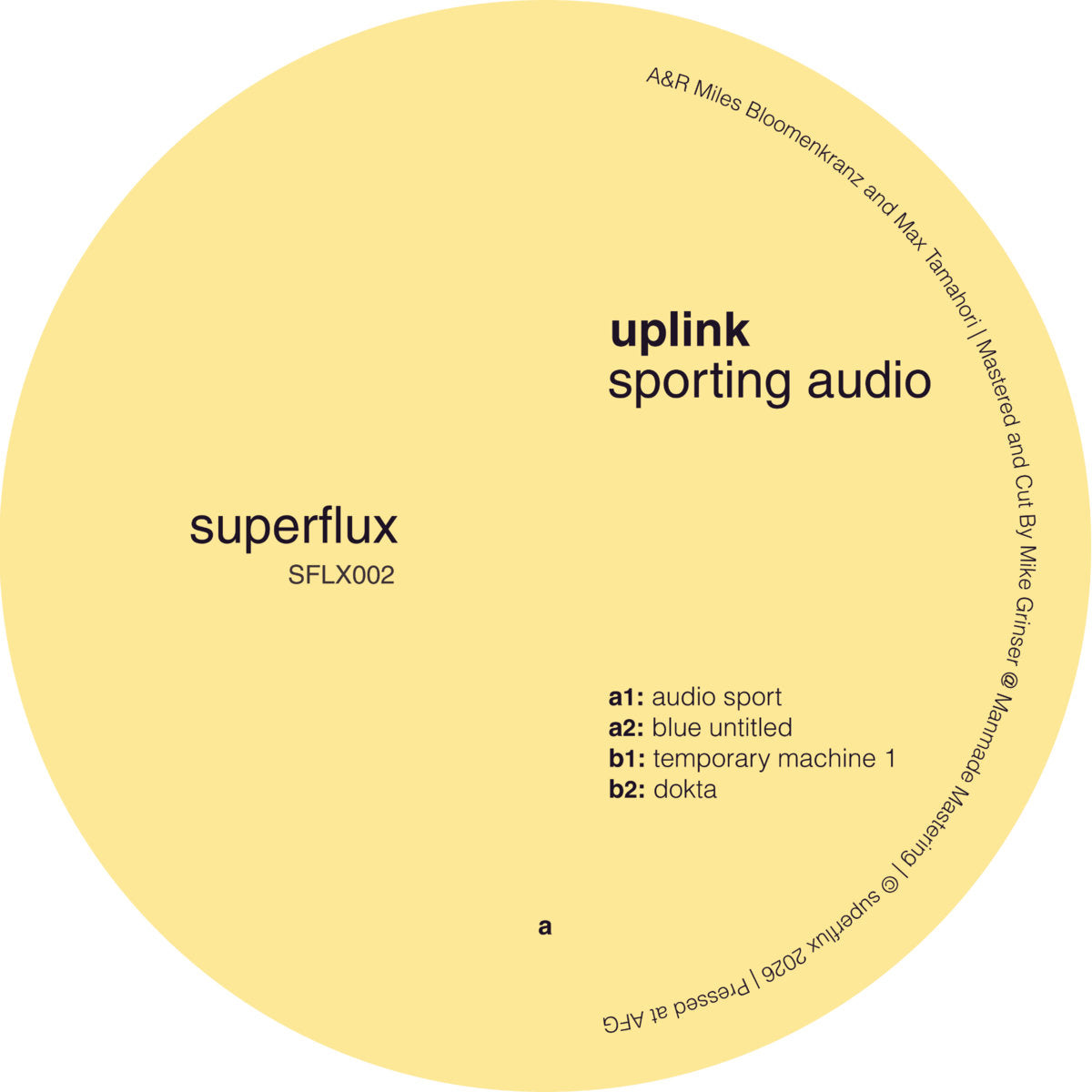 Sporting Audio (New 12")