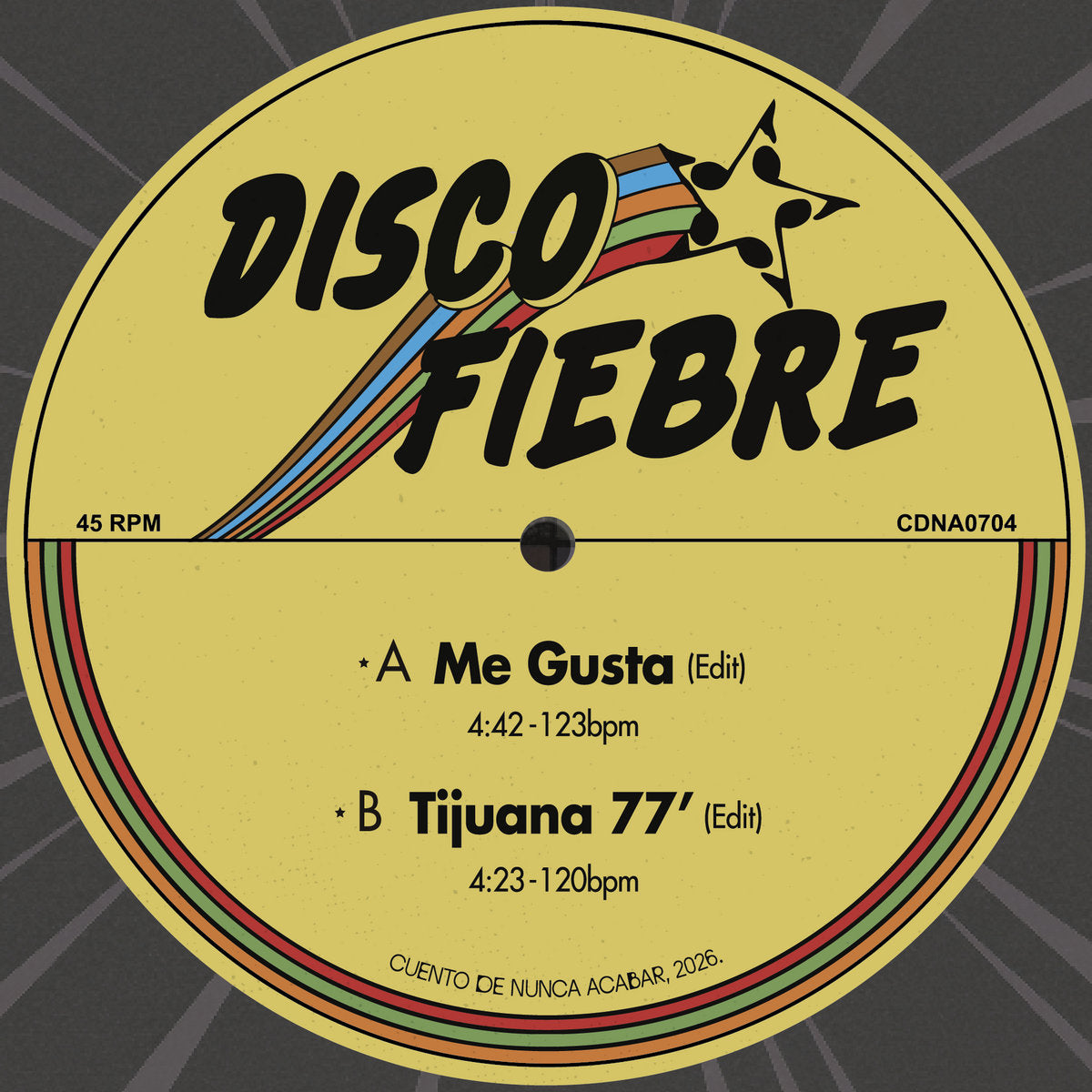 Disco Fiebre Edits (New 7")
