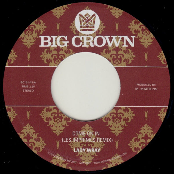 Come On In (Les Imprimés Remix) b/w Under The Sun (Surprise Chef Remix) (New 7")