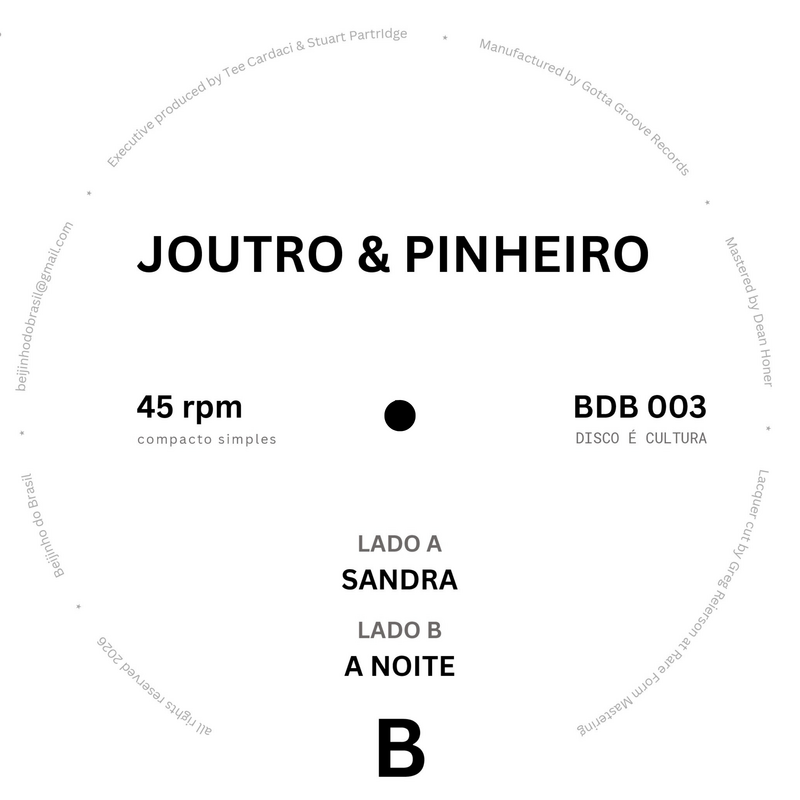 "Sandra" b/w "A Noite" (New 7") *PREORDER*