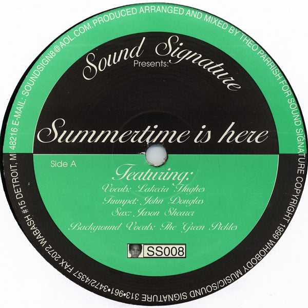 Summertime Is Here (New 12")