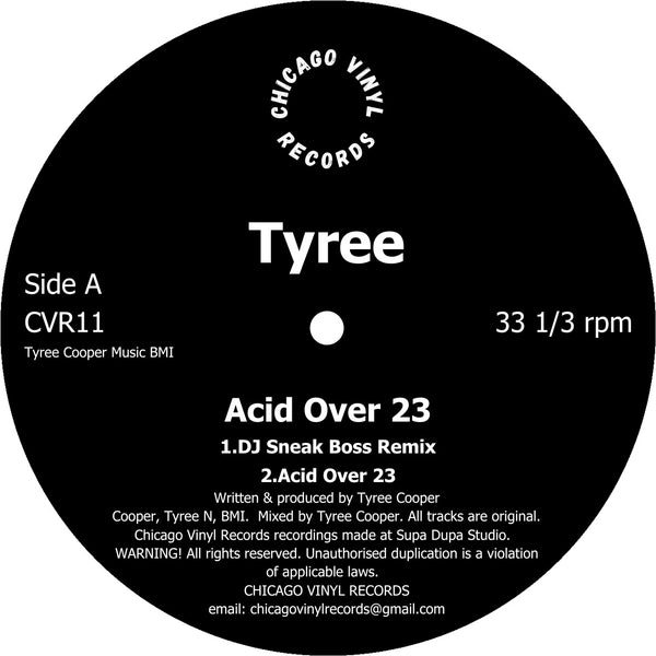 Acid Over 23 (New 12")