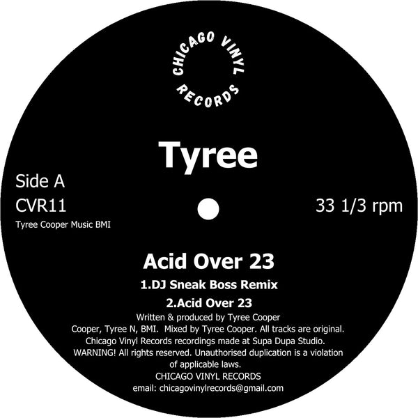 Acid Over 23 (New 12")