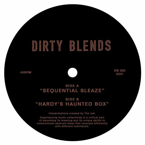 Sequential Sleaze b/w Hardy's Hanted Box (New 12")