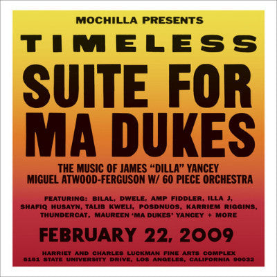 Mochilla Presents Timeless: Suite for Ma Dukes (New 2LP - RSD 2021)