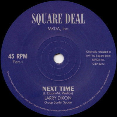 Next Time (New 7")