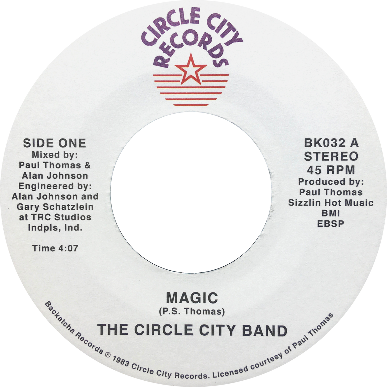 Magic b/w My Place (New 7")