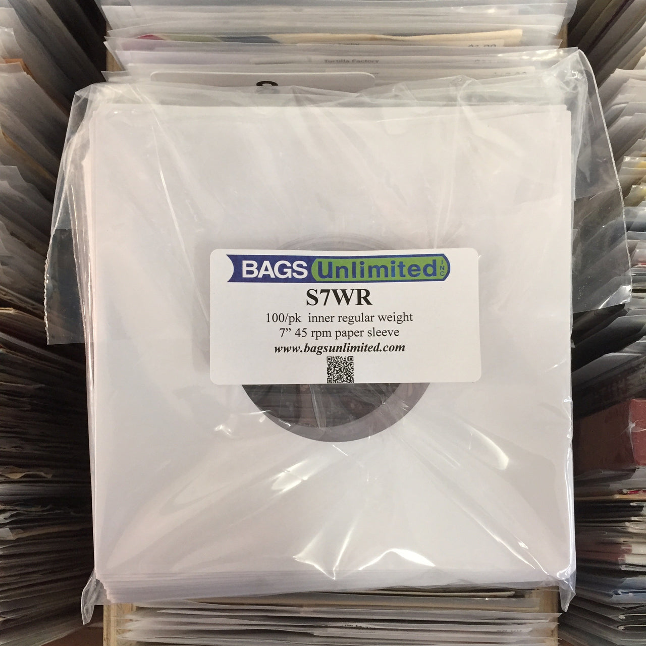 100 Protective Inner Paper 7" Sleeves