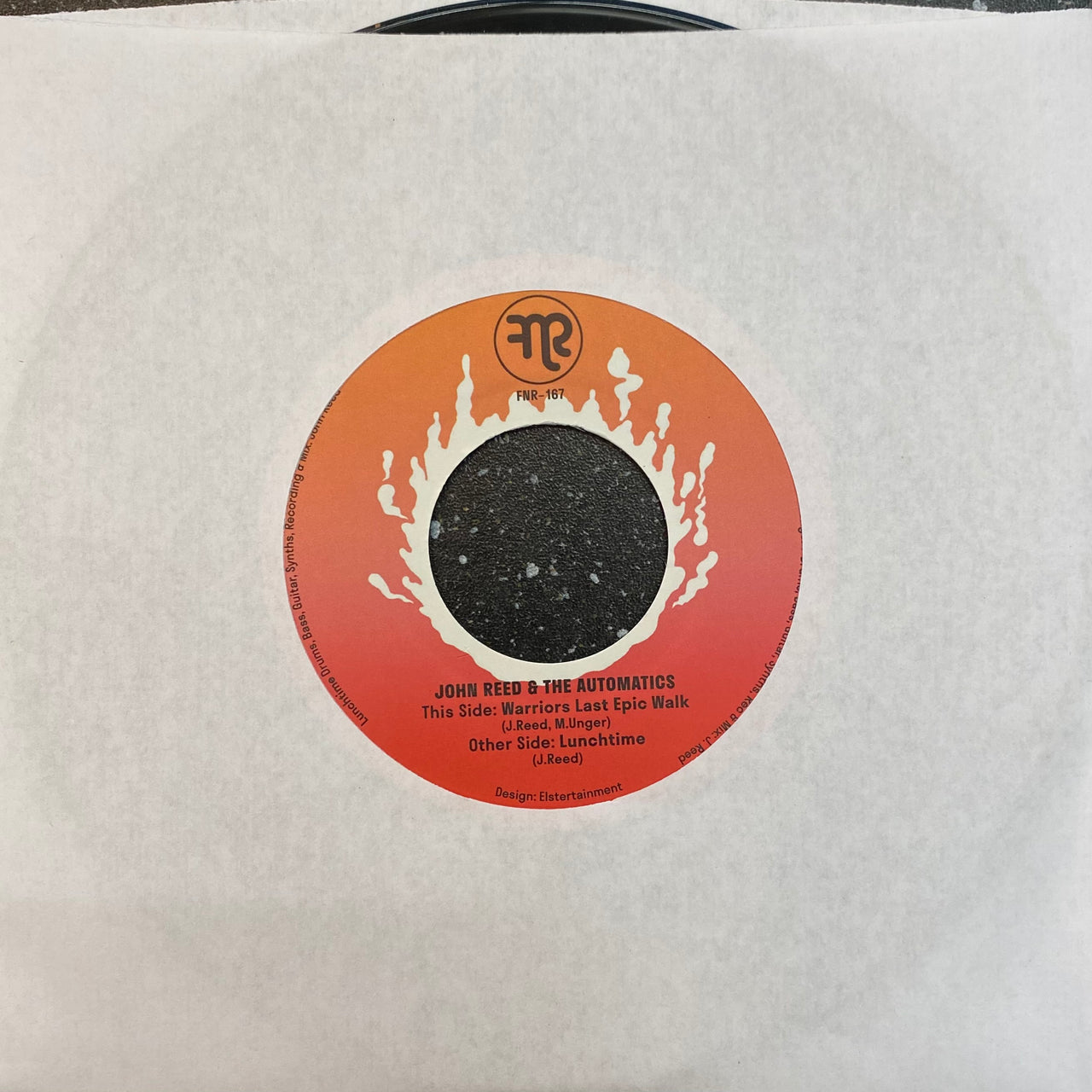 Warriors Last Epic Walk b/w Lunchtime (New 7")