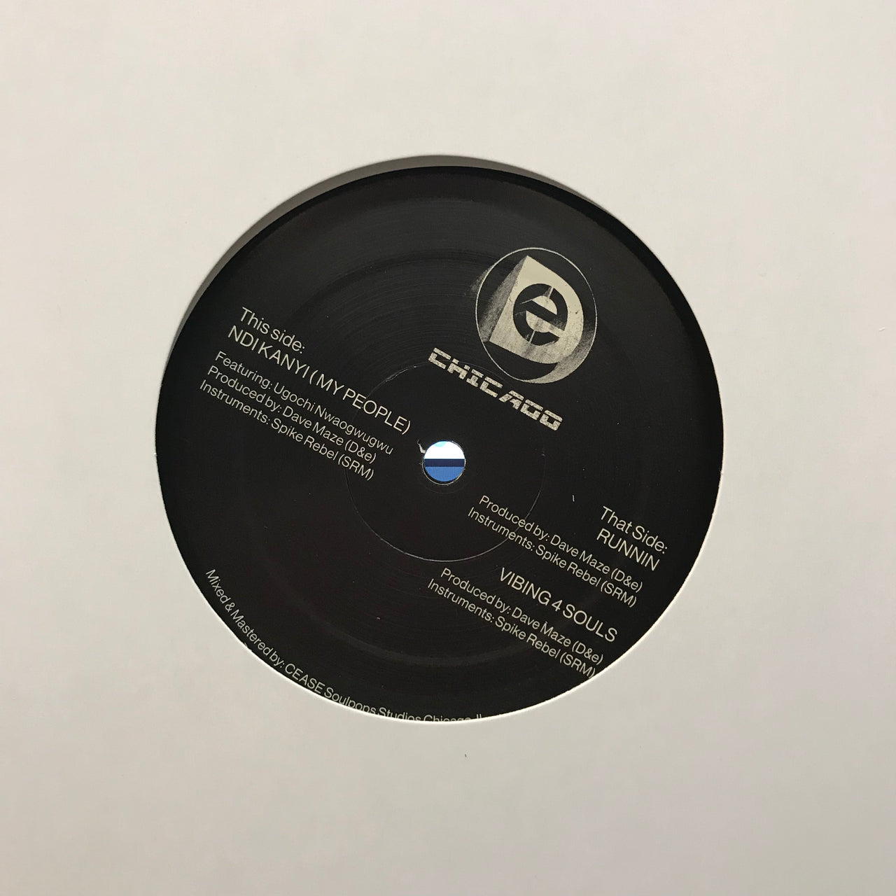 Ndikanyi (My People) / Runnin / Vibing 4 Souls (New 12")