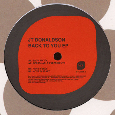 Back To You EP (New 12")