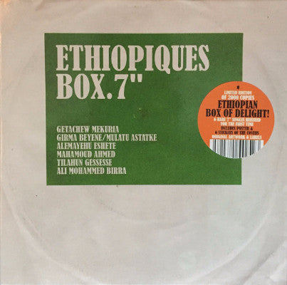 Ethiopiques Box (New 6 x 7" Box Set)