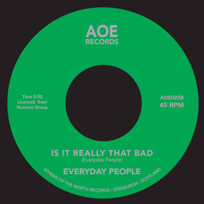 Super Black / Everyday People (New 7")