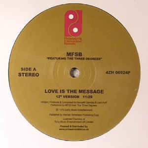 Love Is The Message (New 12")