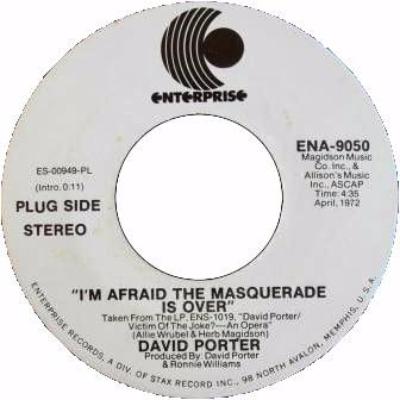 I'm Afraid The Masquerade Is Over (New 7")