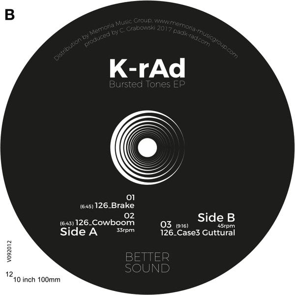 Bursted Tones (New 12")