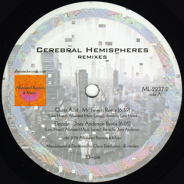 Cerebral Hemispheres Remixes (New 12")