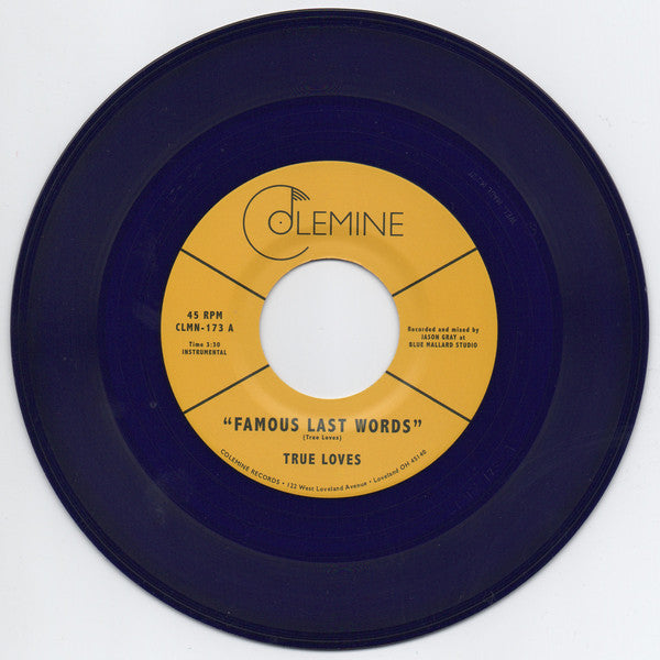 Famous Last Words b/w The Dirty (New 7")