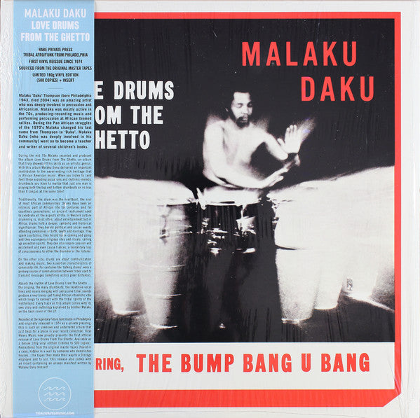Love Drums From The Ghetto (New LP)