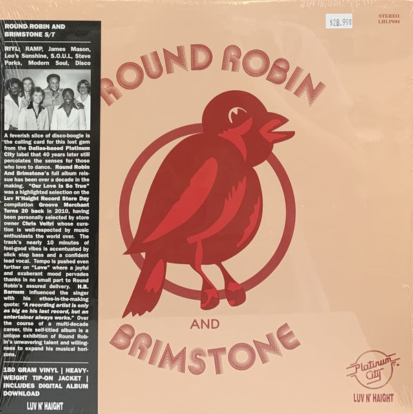 Round Robin And Brimstone (New LP - RSD 2021)