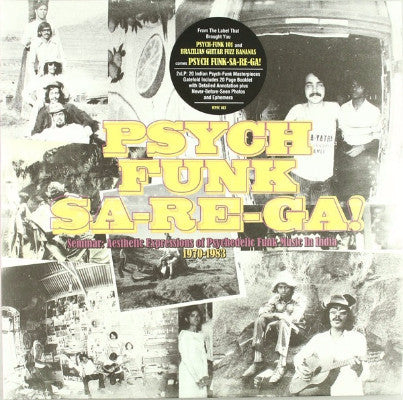 Psych Funk Sa-Re-Ga! (Seminar: Aesthetic Expressions Of Psychedelic Funk Music In India 1970-1983) (New 2LP)