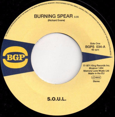 Burning Spear (New 7")