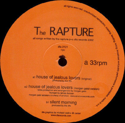 House of Jealous Lovers (New 12")