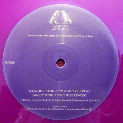 New York is Killing Me: Ashley Beedle Mix (New 12")