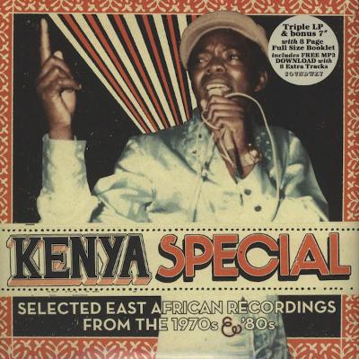 Kenya Special (Selected East African Recordings From The 1970s & '80s) (New 3LP + 7")