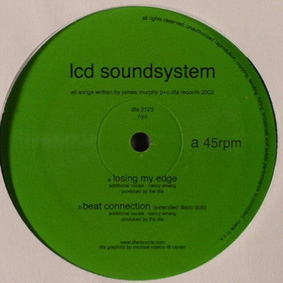Losing My Edge / Beat Connection (New 12")