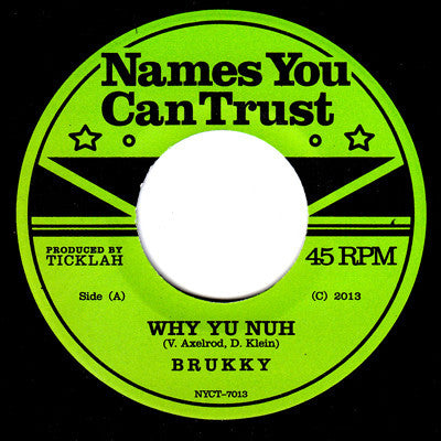 Why Yu Nuh (New 7")