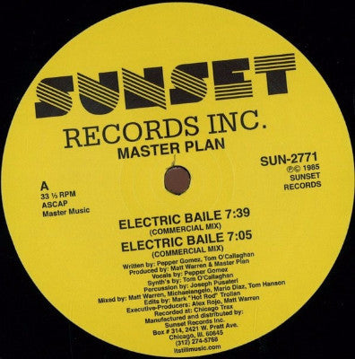 Electric Baile (New 12")