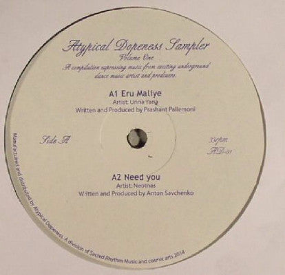 Atypical Dopeness Sampler Volume One (New 12")