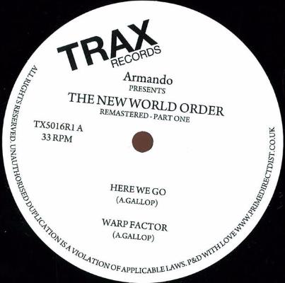 The New World Order (Part One) (New 12")