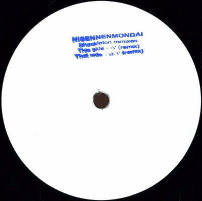 Shackleton Remixes (New 12")