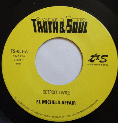 Detroit Twice / Too Late To Turn Back (New 7")