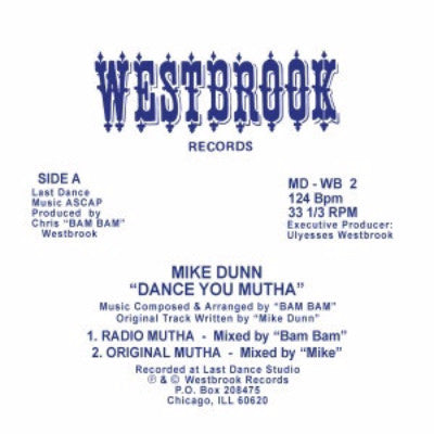 Dance You Mutha (New 12")