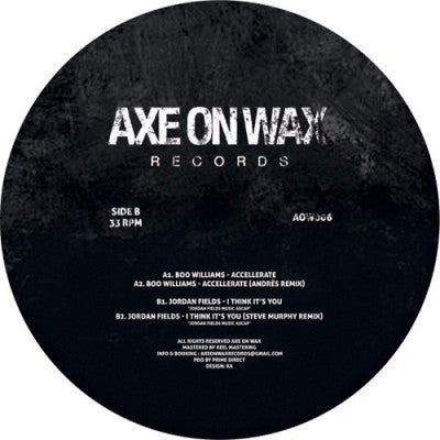Accellerate / I Think It's You (New 12")